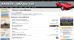 Desktop Screenshot of mr2world.com